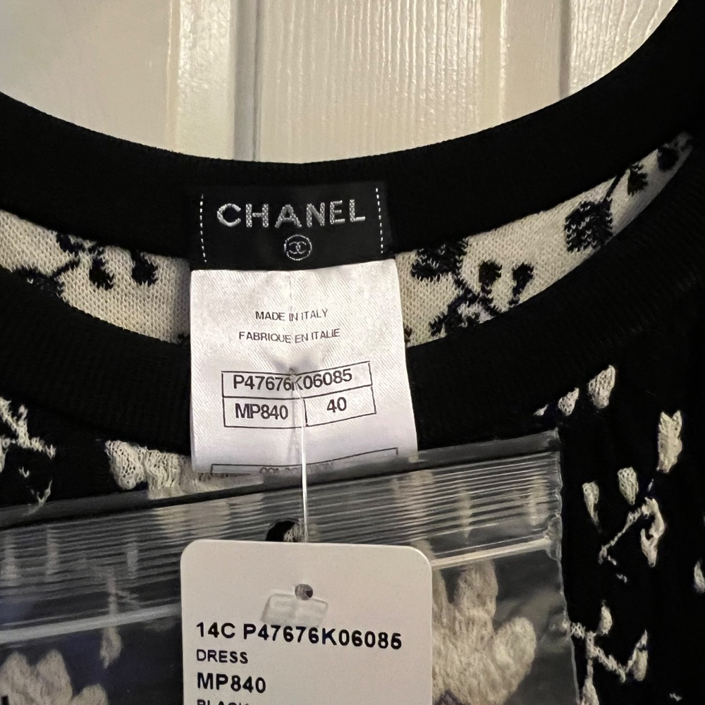 COCO CC COCO Button Floral All-Over Print Cotton … - image 4